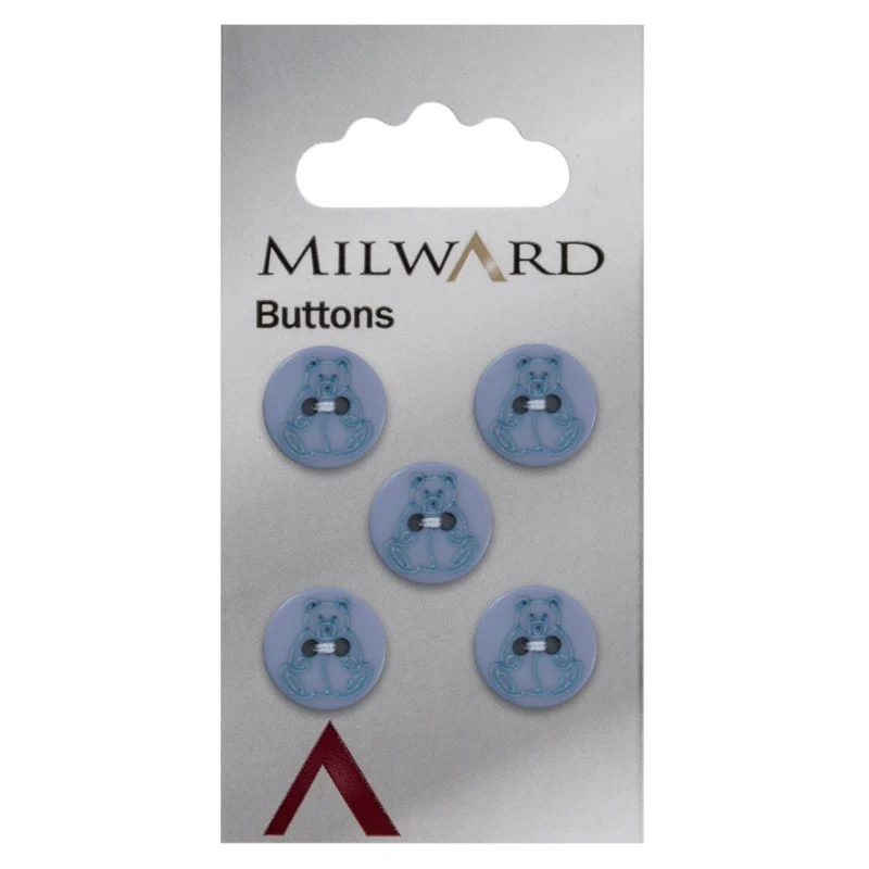 12mm milward carded buttons pack of 5 00938