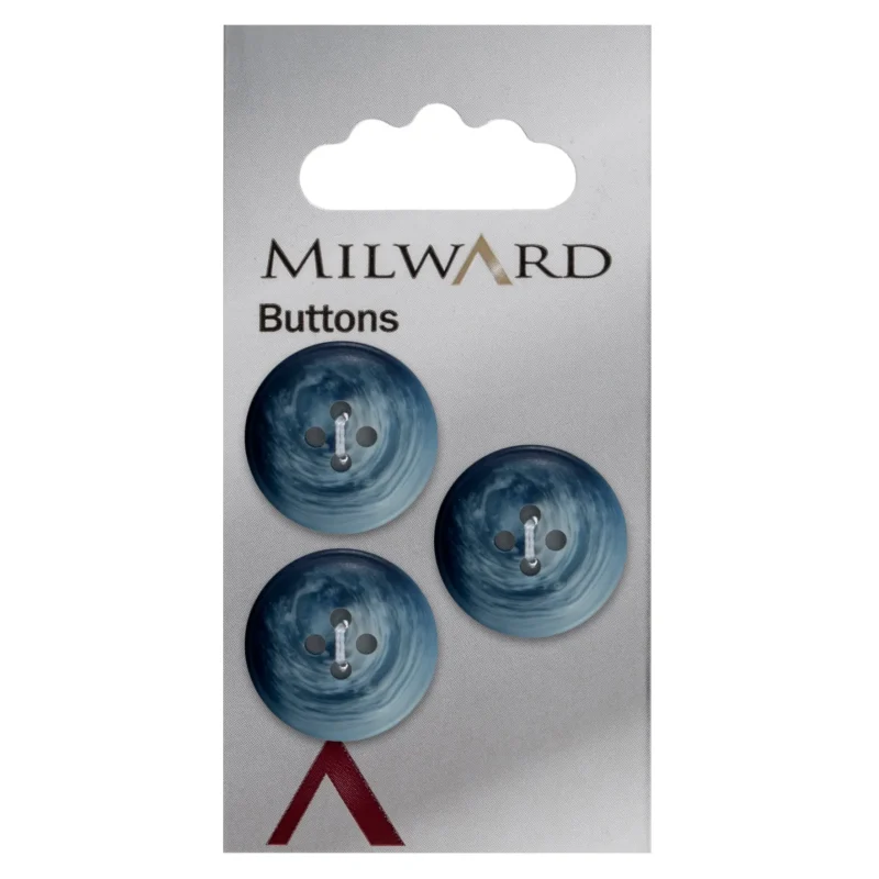 12mm milward carded buttons pack of 5 2