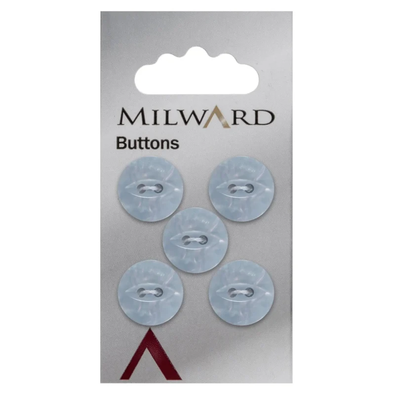 15mm milward carded buttons 5 pack 00150