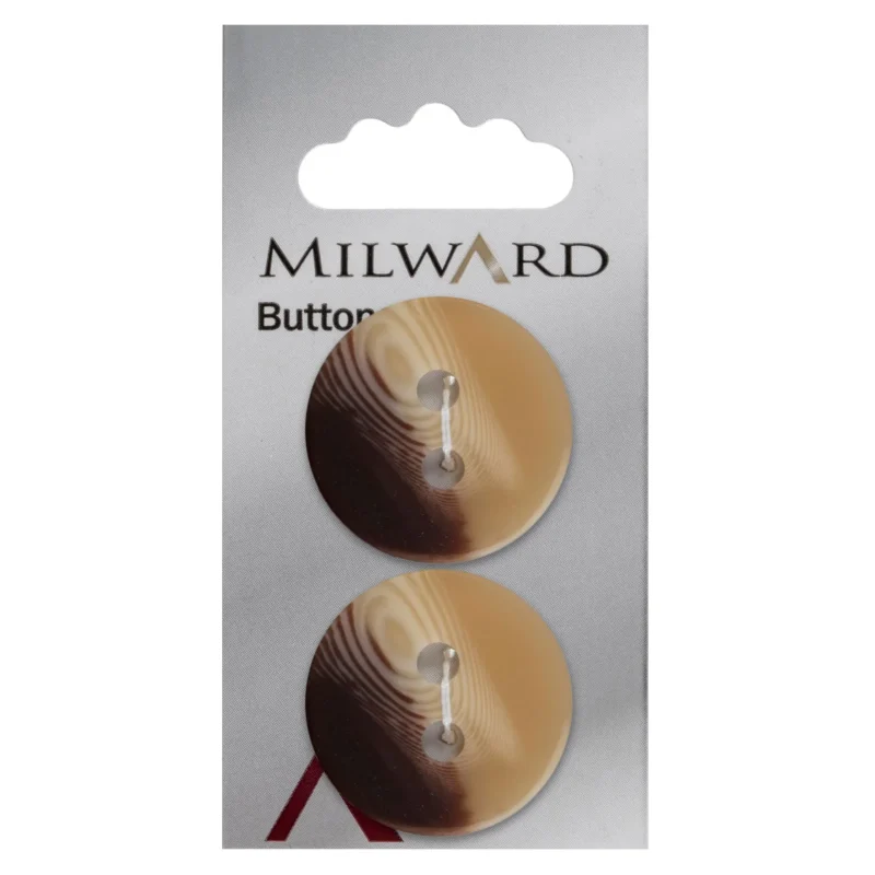 15mm milward carded buttons pack of 4 1