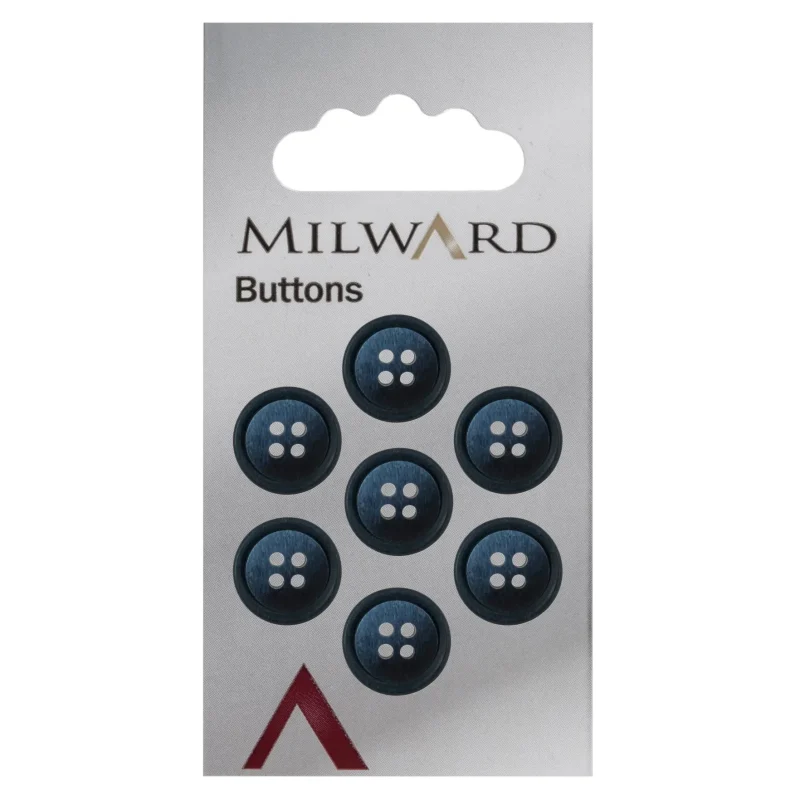 15mm milward carded buttons pack of 7 00464