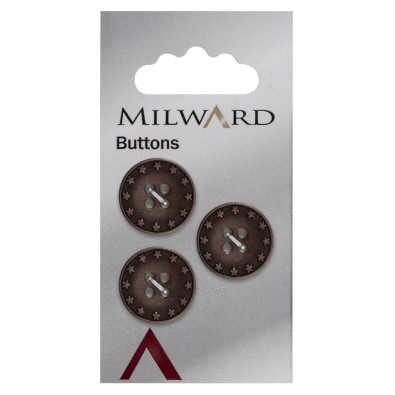 17mm milward carded buttons 3 pack 00270