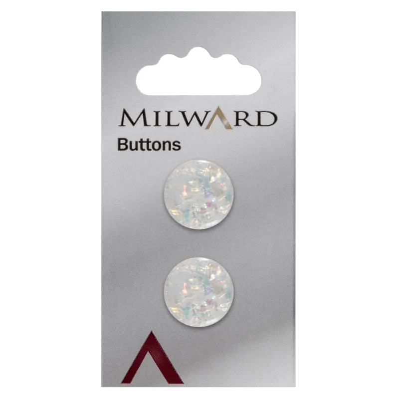 22mm milward carded buttons pack of 2 4