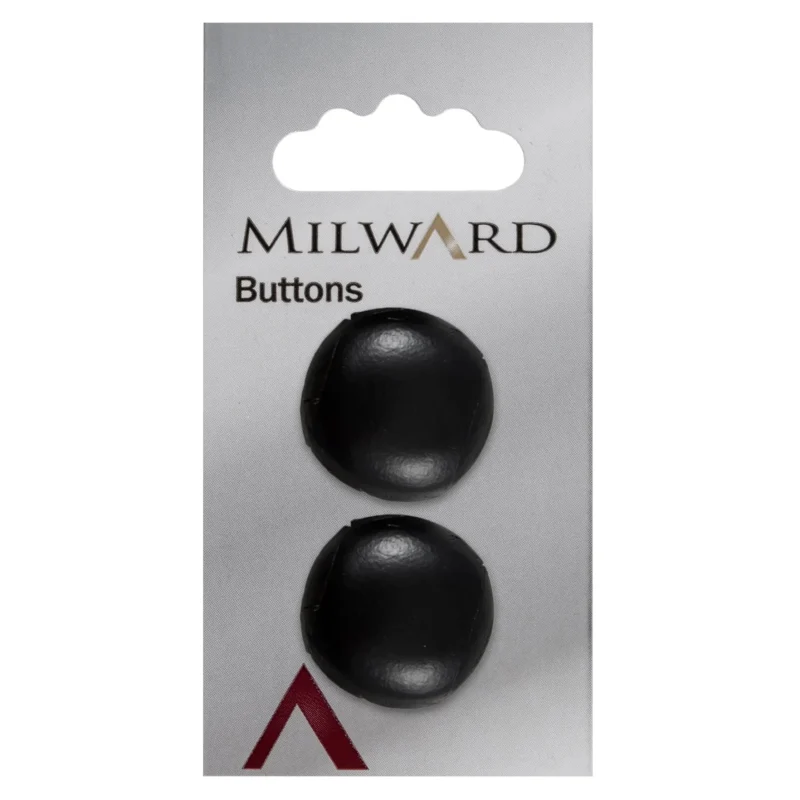 22mm milward carded buttons pack of 2