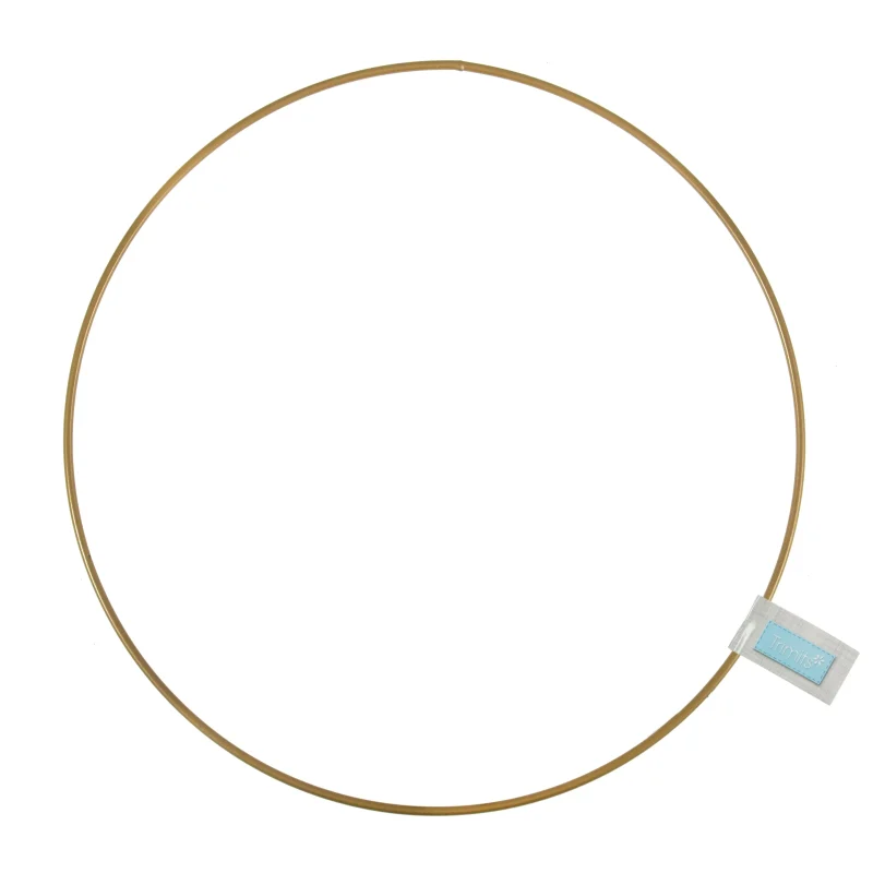 25cm gold wire craft hoop trimits scaled