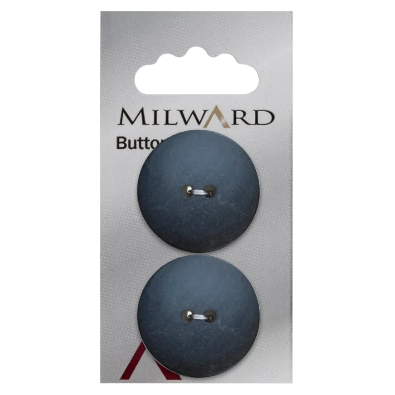 27mm milward carded buttons pack of 2 00182