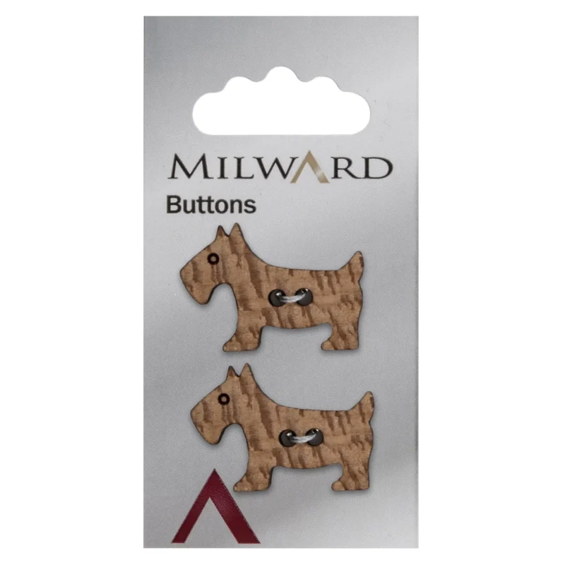 30mm milward carded buttons 2 pack 01072