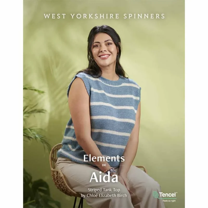 aida top pattern west yorkshire spinners elements dk