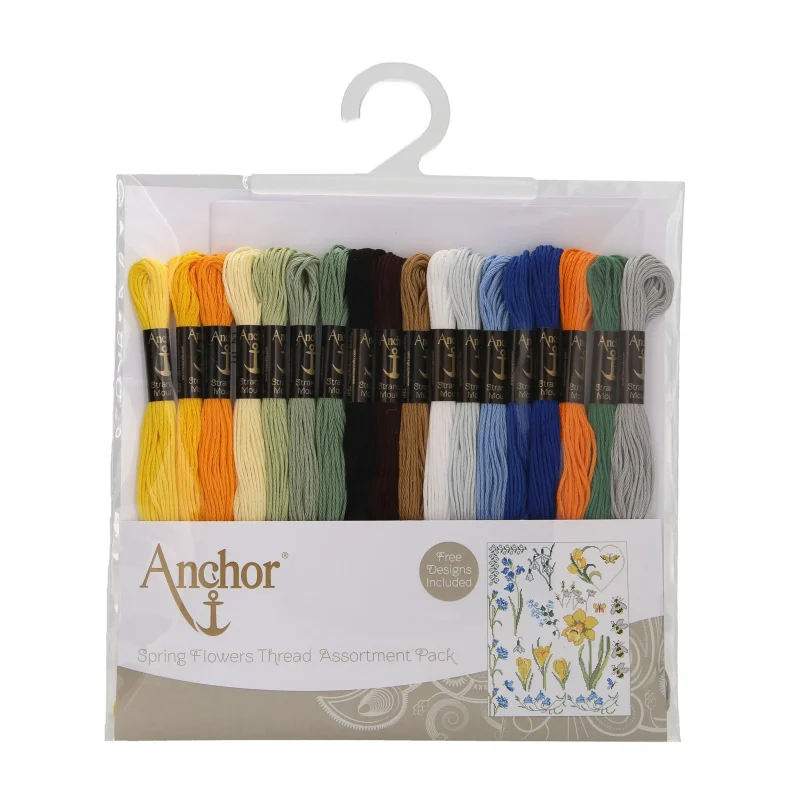 anchor floral thread assortment pack