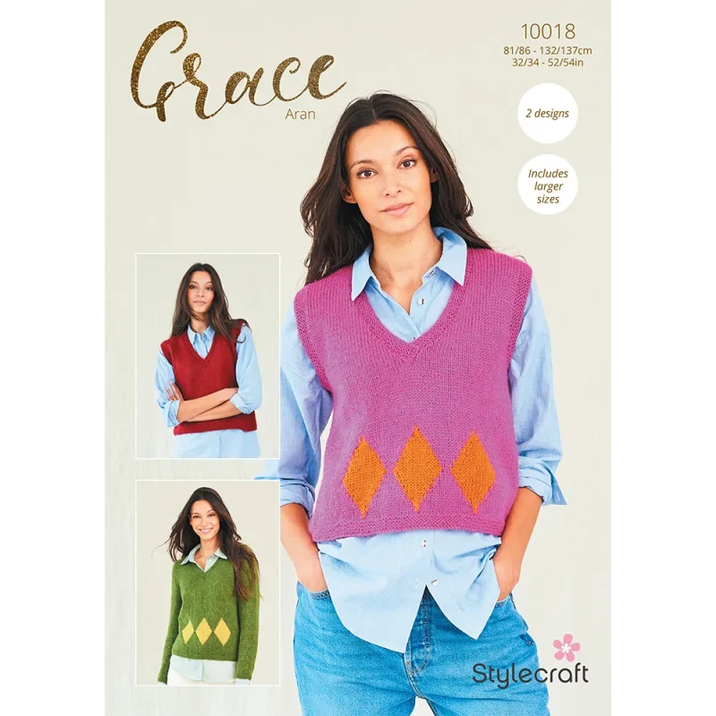 aran sweater grace tank top set