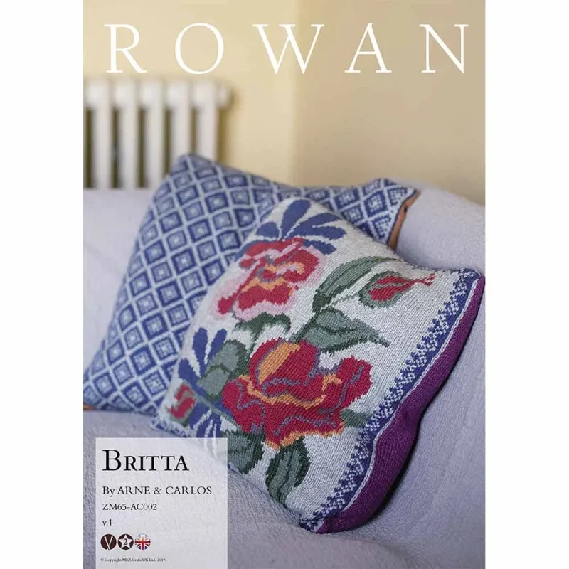 arne carlos britta cushion pattern rowan softyak dk ebook