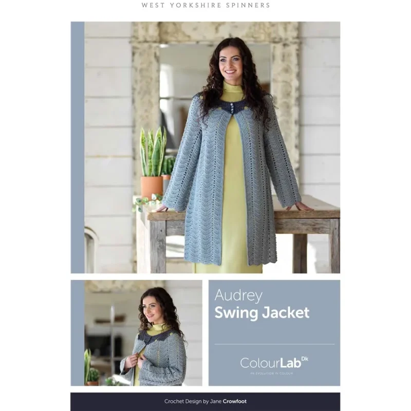 audrey swing jacket by west yorkshire spinners colourlab digital edition