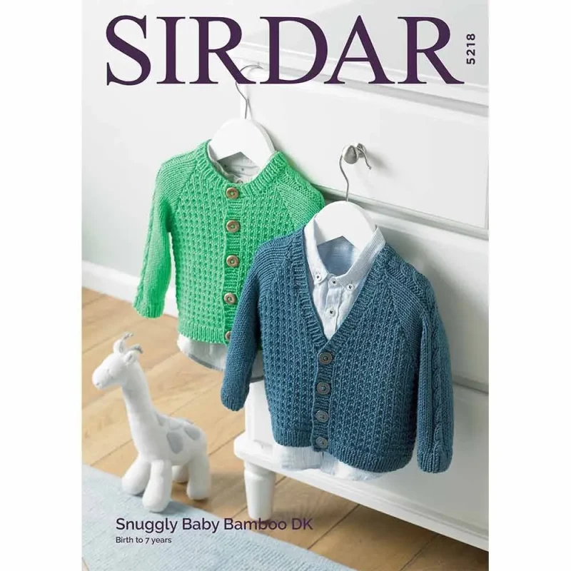 baby boy bamboo cardigans digital knitting pattern