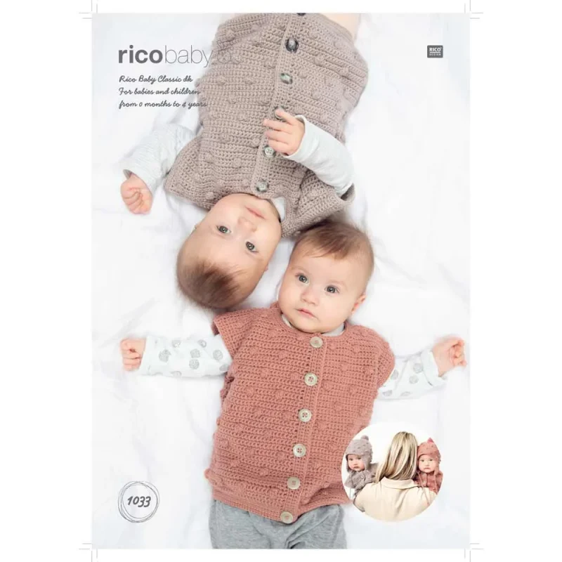 baby classic dk waistcoat hat set