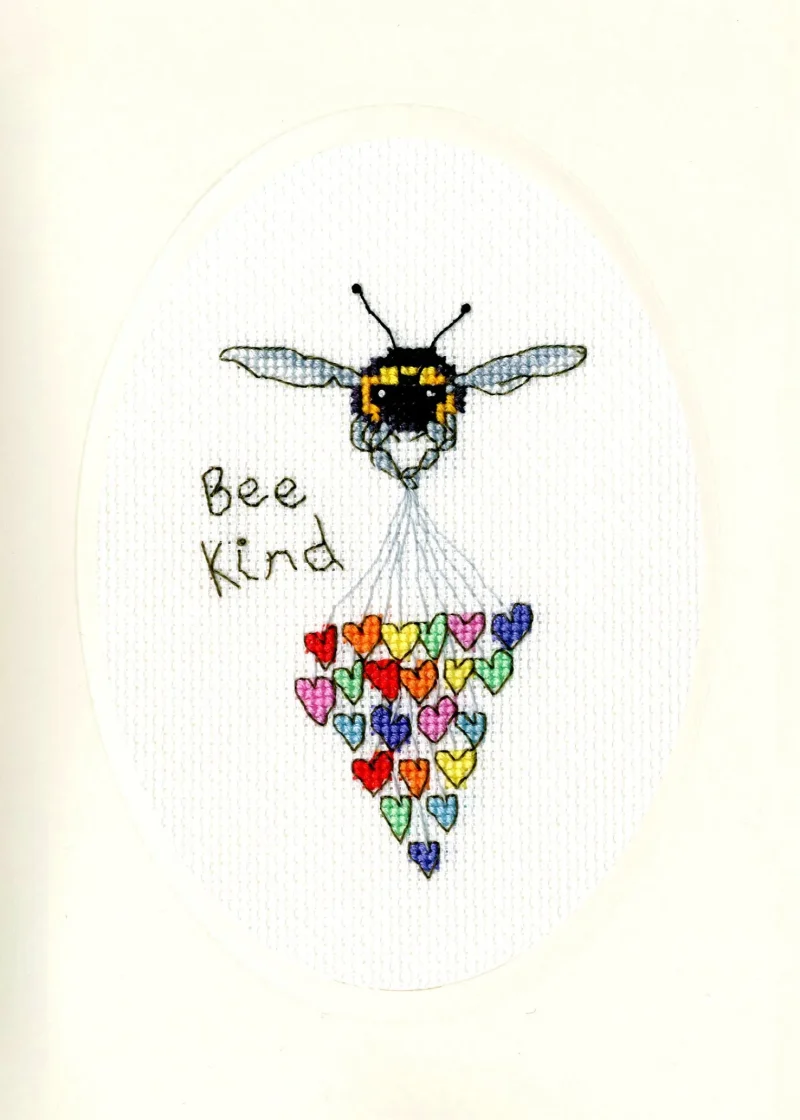 bee kind greeting card