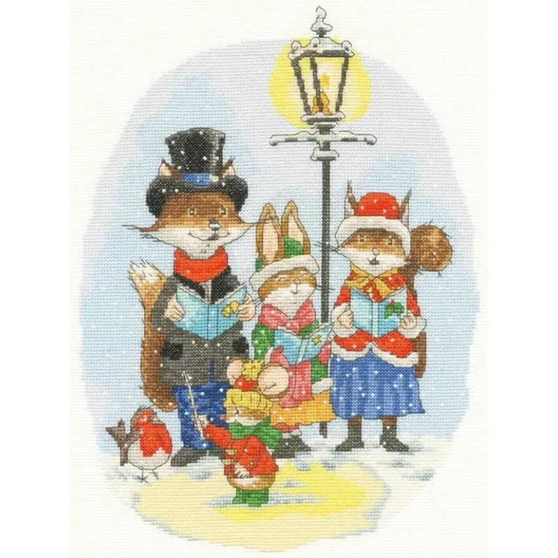 briarwood lane christmas carol cross stitch kit