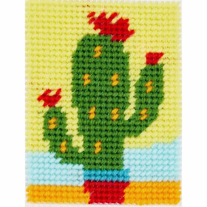 cactus embroidery kit i can stitch