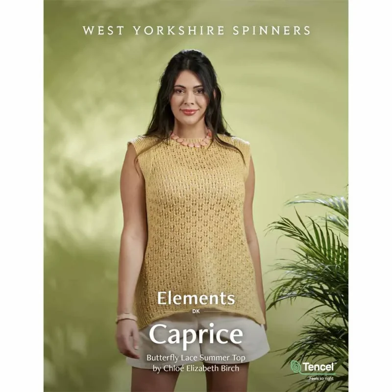 caprice top pattern west yorkshire spinners elements dk digital edition