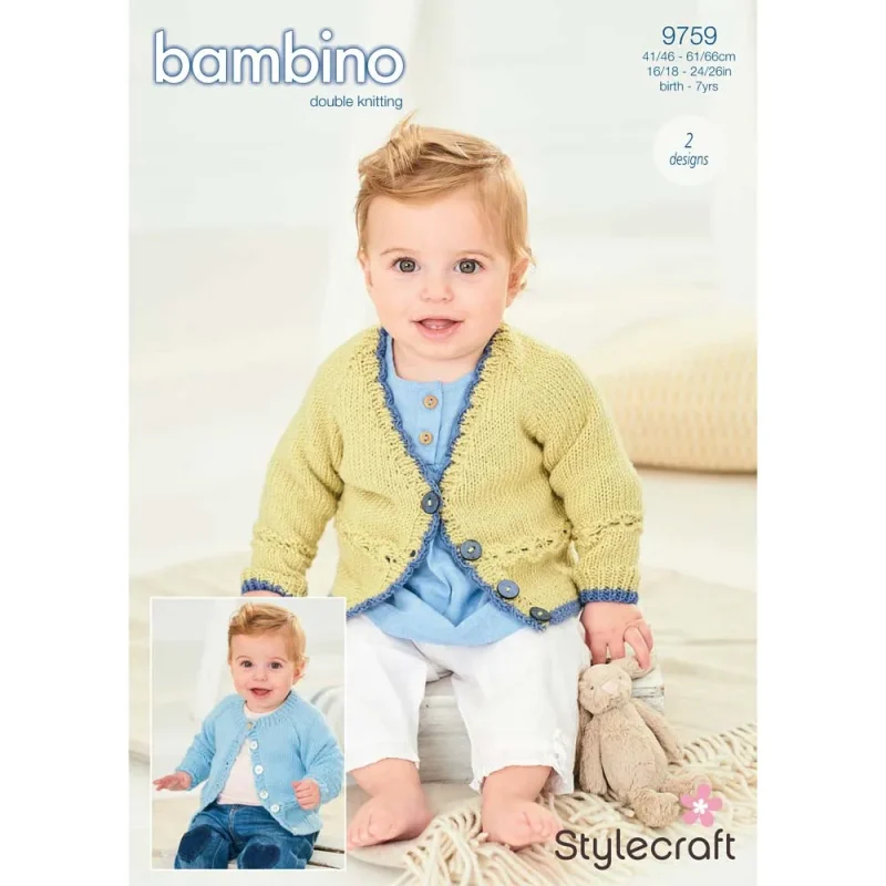 chic stylecraft bambino dk cardigans