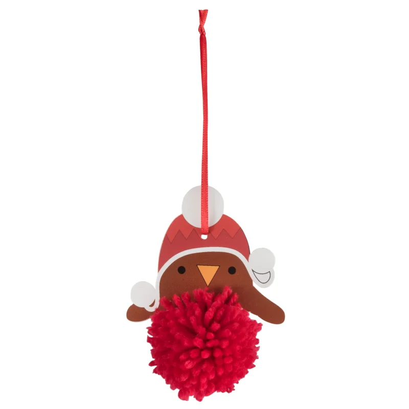 christmas robin pom pom decoration kit scaled