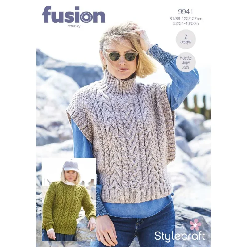 chunky fusion sweater tank top set