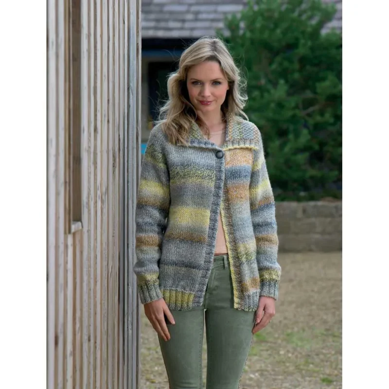 chunky james c brett marble cardigan