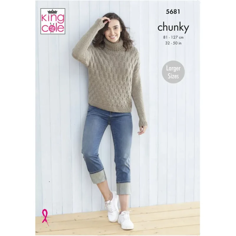 chunky king cole drifter sweater for women