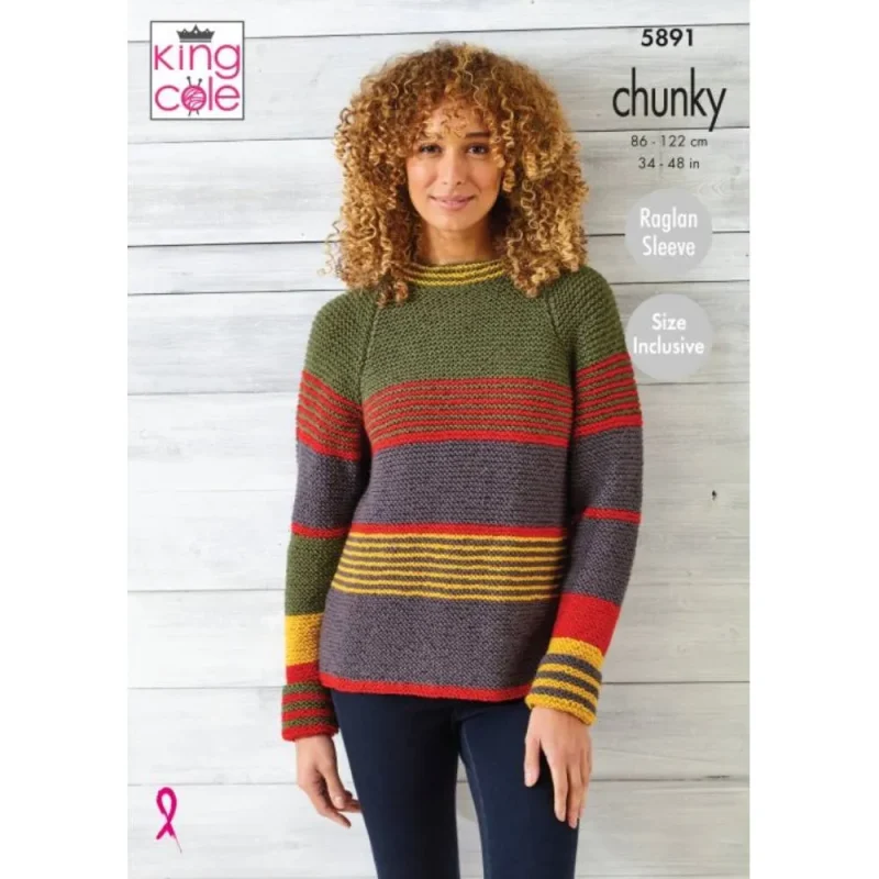 chunky king cole wildwood sweater cardigan