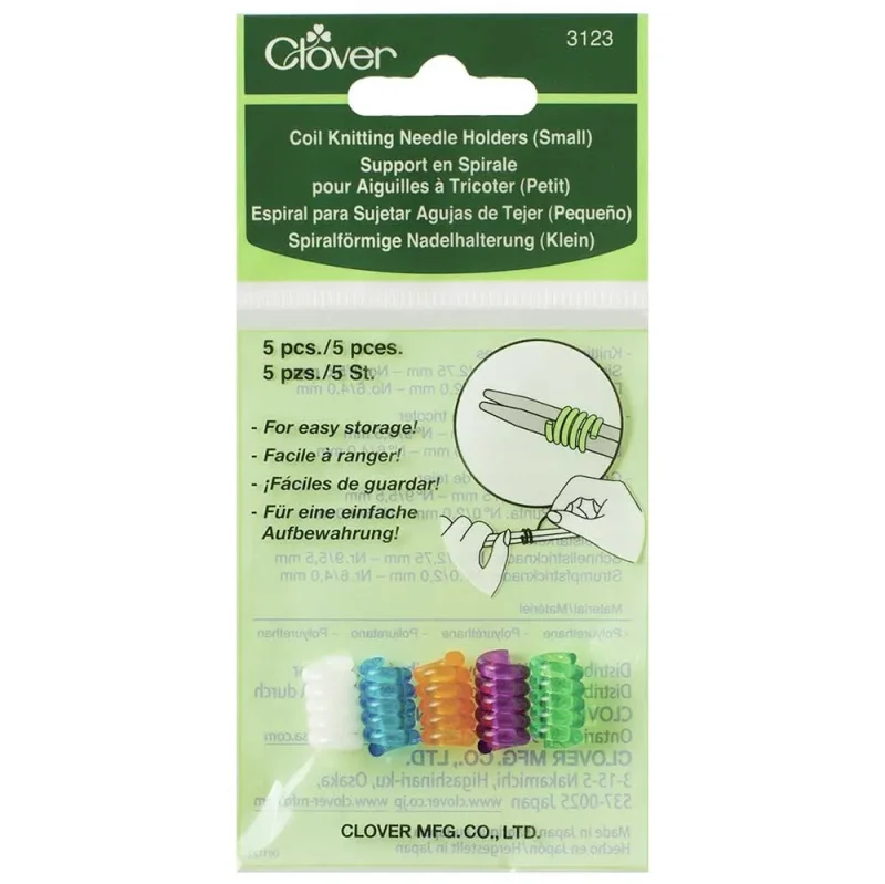 coil knitting needle organizers