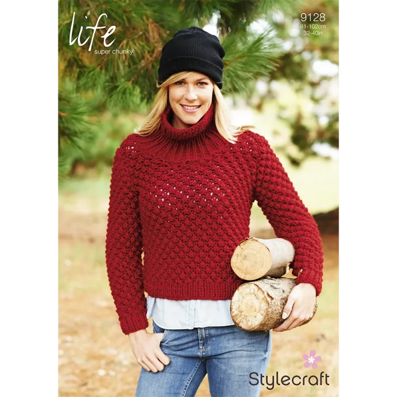 cozy stylecraft life super chunky sweater