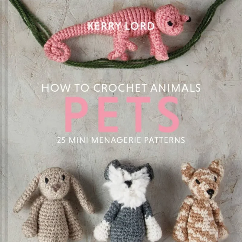 crochet animal patterns pets by kerry lord