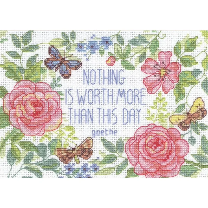 day verse cross stitch kit