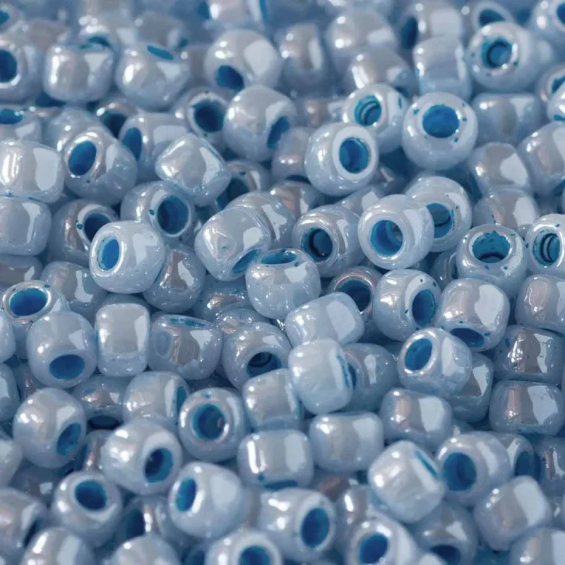 debbie abrahams baby blue seed beads size 8 387