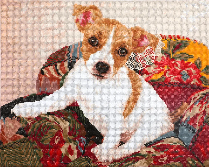 diamond dotz pup diamond painting kit patchwork scaled