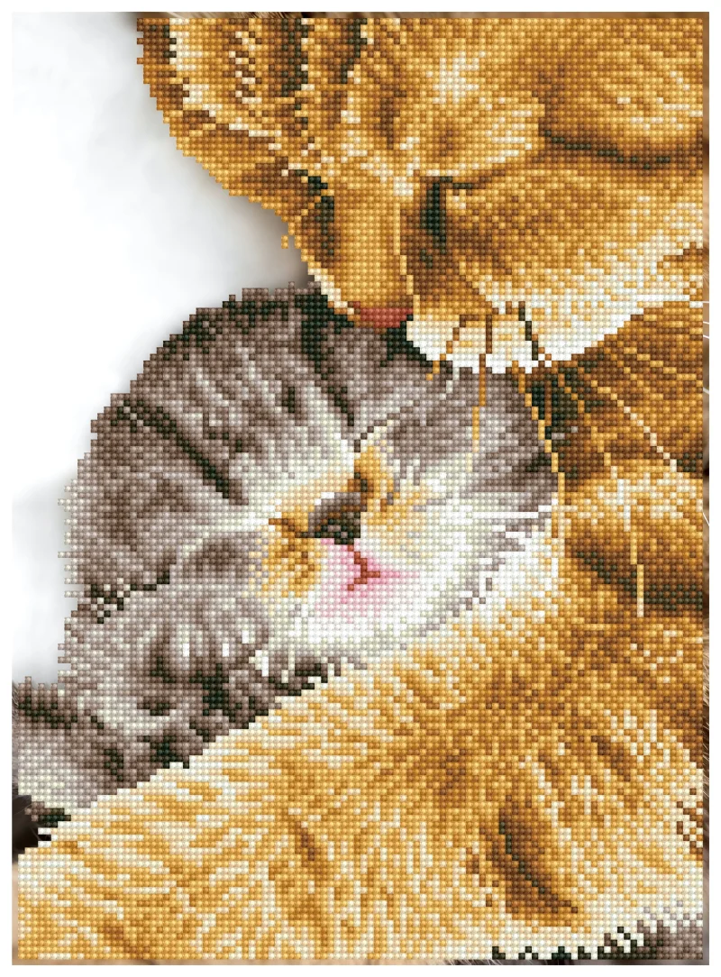 diamond painting kit tender moment by diamond dotz scaled