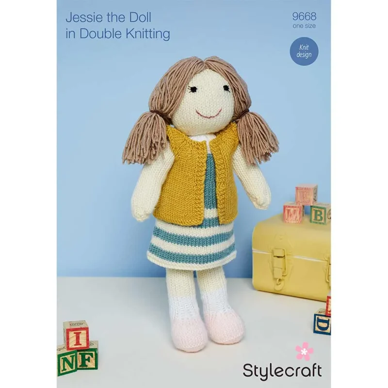 digital knitted jessie doll pattern by emma varnam