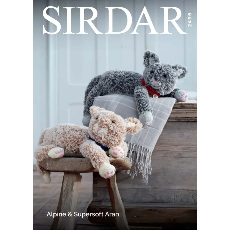 digital knitting patterns cats in sirdar alpine supersoft aran