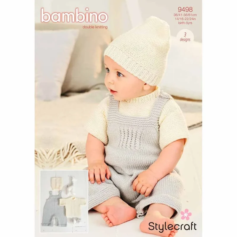 digital stylecraft bambino dk dungarees hat set