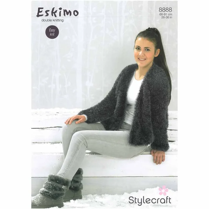 eskimo dk stylecraft cozy knit jacket