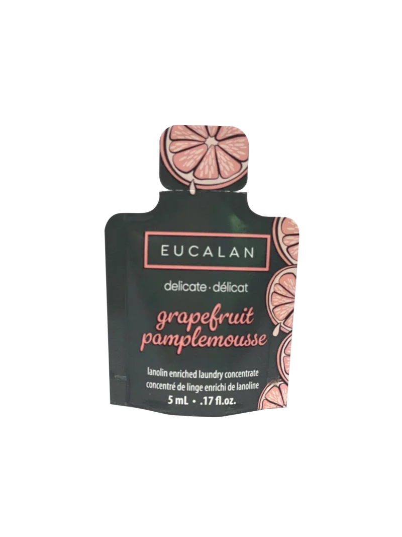 eucalan grapefruit laundry concentrate sachet 5ml