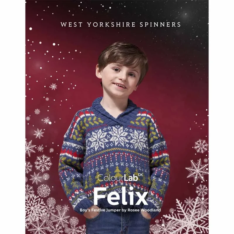 felix boys festive jumper west yorkshire spinners colourlab dpb0190