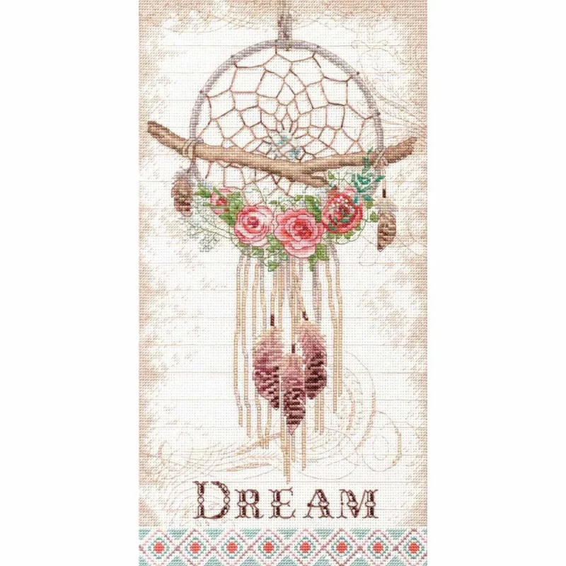 floral dream catcher for home decor