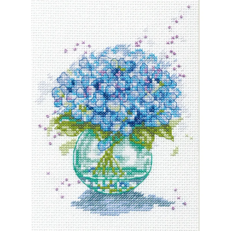 fresh flowers cross stitch kit