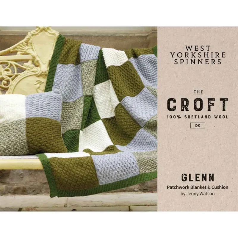 glen blanket cushion pattern by west yorkshire spinners digital dpb0249