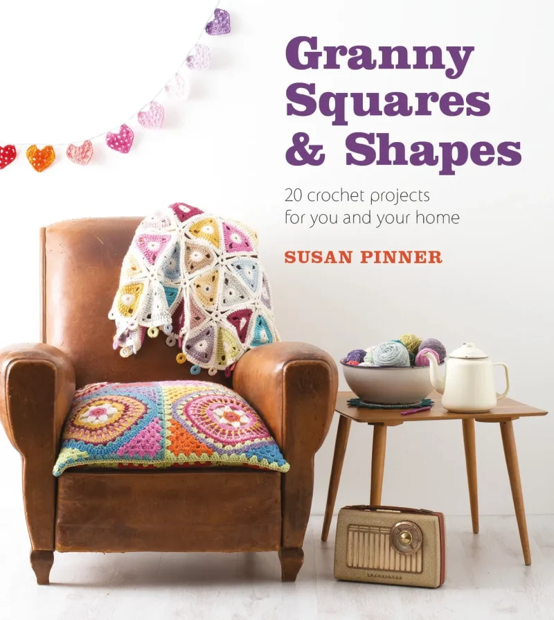 granny squares crochet shapes by susan pinner