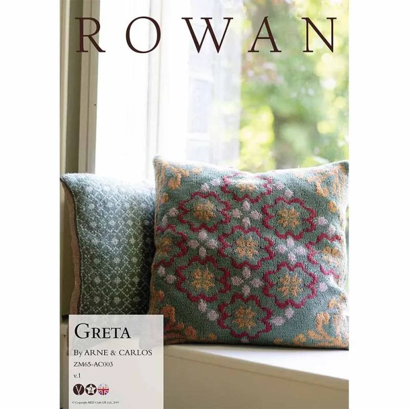 greta cushion pattern by arne carlos rowan softyak dk digital download