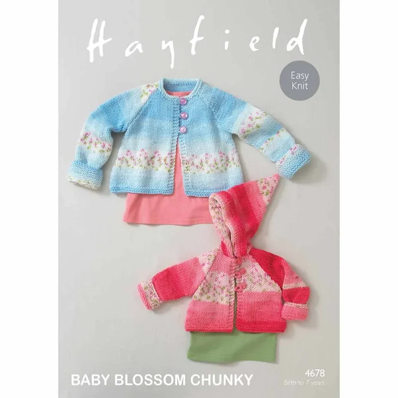 hayfield baby blossom chunky coats