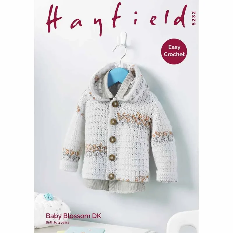 hayfield baby blossom dk digital jacket pattern