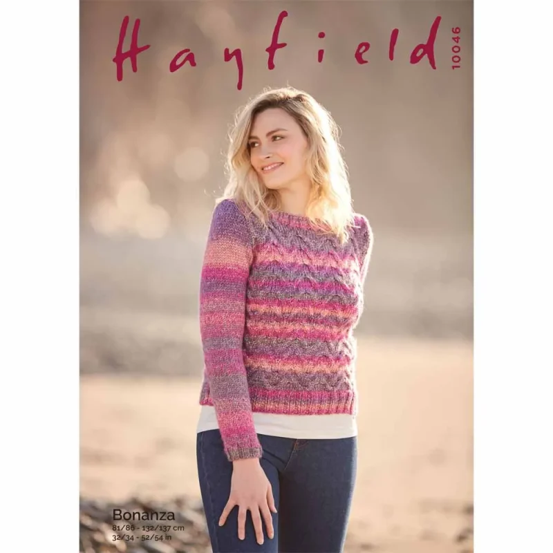 hayfield bonanza chunky sweater