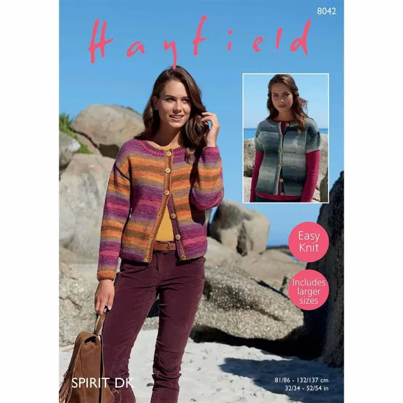 hayfield spirit dk cardigans